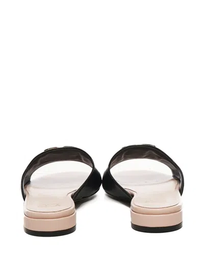 CIABATTE JANETTE LOGO标牌凉鞋