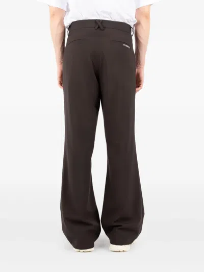Société Anonyme Elegant Mark Wide-leg Trousers In Black