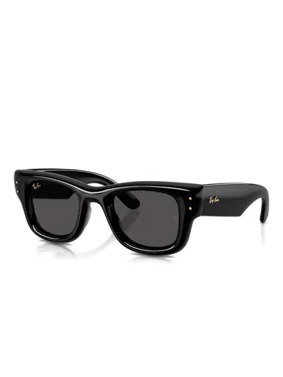 Ray Ban Ray-ban Wayfarer Puffer A$ap Rocky Square Sunglasses, 47mm In Black