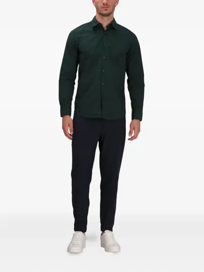 Hugo Boss Button-up Shirt In Green