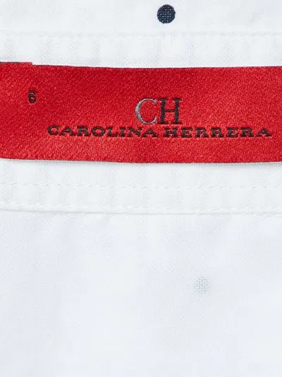 Pre-owned Carolina Herrera Vintage 2024 Polka-dot Shirt