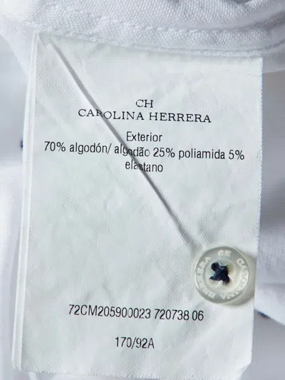 Pre-owned Carolina Herrera Vintage 2024 Polka-dot Shirt