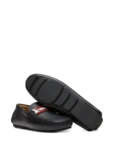 Bally Round-head Casual Shoes In Black