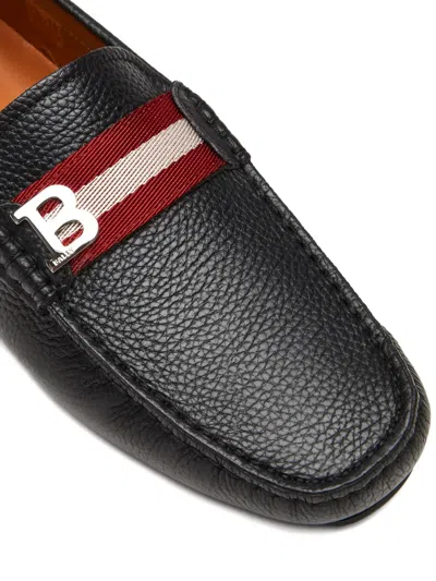 Bally Round-head Casual Shoes In Black