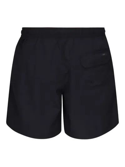 Fay Drawstring Boxer Swimsuit Pockets In Blue