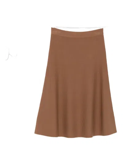 Max Mara Flared Knit Skirt