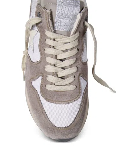 Golden Goose Running Sole Ltd Star-detail Trainers In Gray