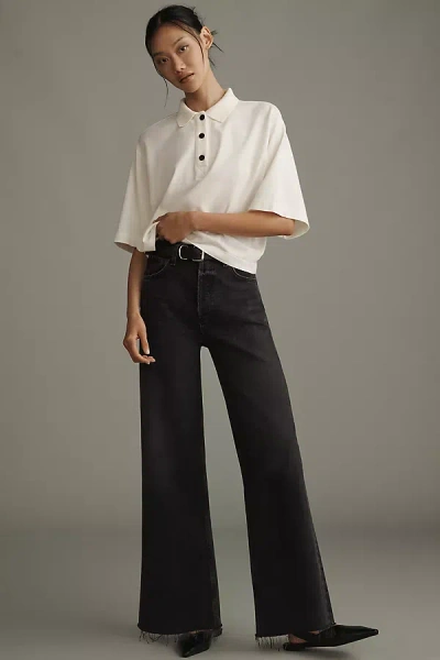 Agolde Ren High-rise Crop Wide-leg Jeans