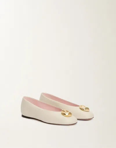 Fabiana Filippi Nappa Leather Ballet Flats