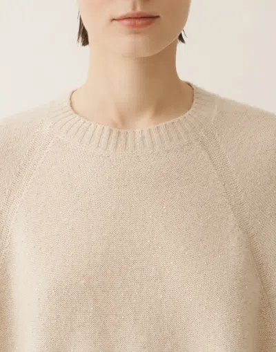 Fabiana Filippi Wool And Silk Cape With Sequins