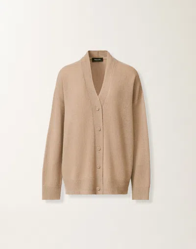 Fabiana Filippi Cashmere And Silk Sweater In Brown