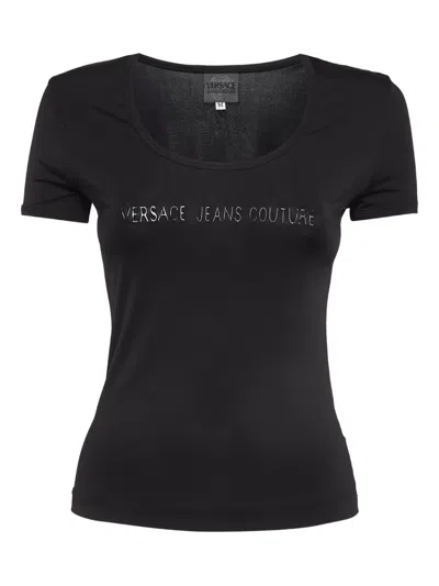 Pre-owned Versace Embroidered Short-sleeve T-shirt