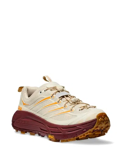 Hoka One One Mafate Three2 'vanilla Varsity Burgundy'