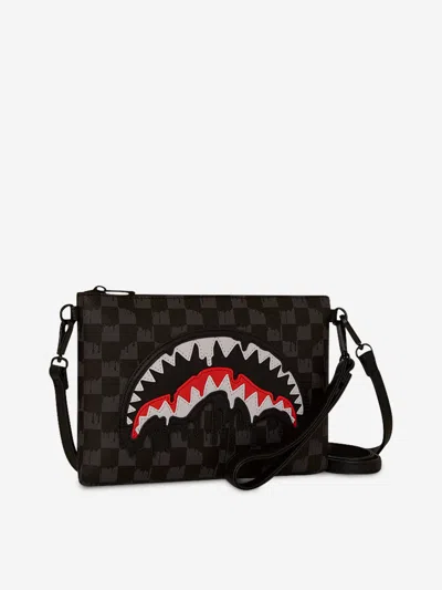 Sprayground Kids Dripping Sharks In Paris Crossover Clutch