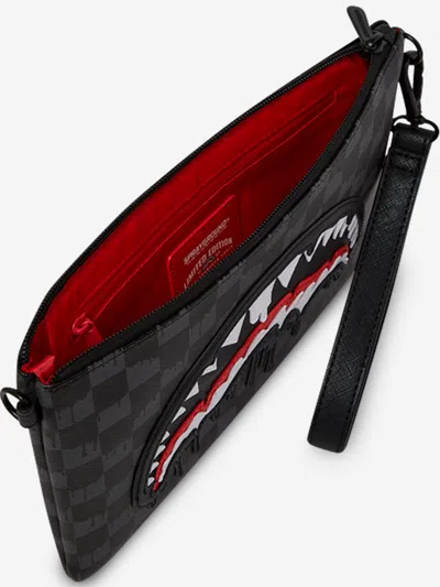 Sprayground Kids Dripping Sharks In Paris Crossover Clutch