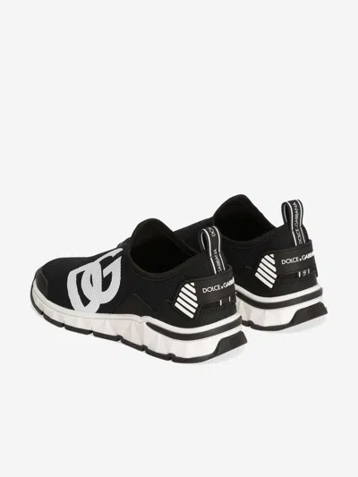 Dolce & Gabbana Boys Dg Logo Slip On Trainers