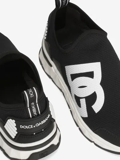 Dolce & Gabbana Boys Dg Logo Slip On Trainers