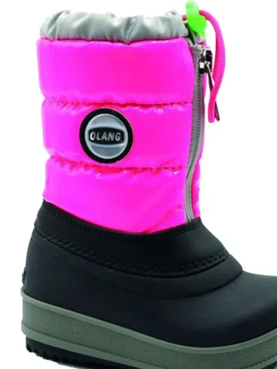 Olang Bingo Quilted Snow Boots In Pink