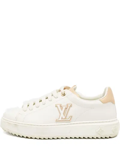 Pre-owned Louis Vuitton Leather Sneakers