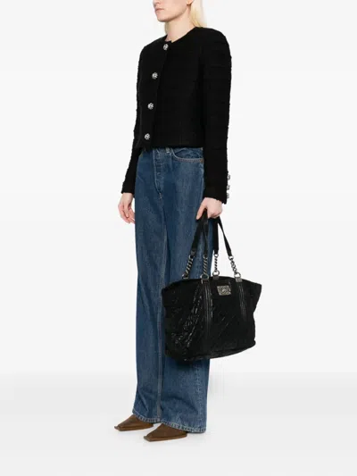 Pre-owned Chanel Quilted Gentle Boy Tote Bag