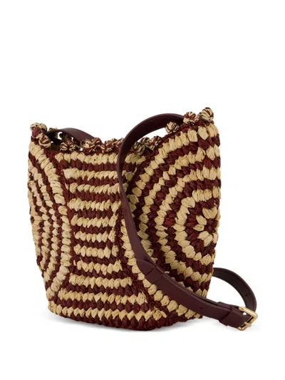 Vanessa Bruno Raphia Crossbody Bag