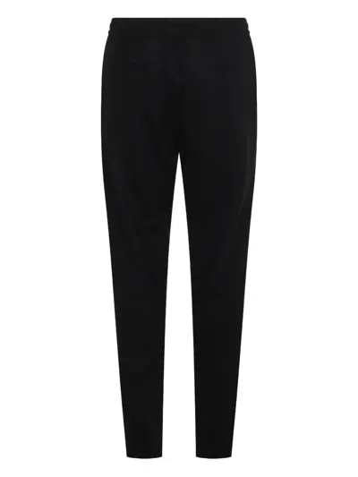 Canali Drawstring-waist Track Pants In Black