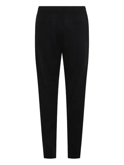 Canali Drawstring-waist Track Pants In Black