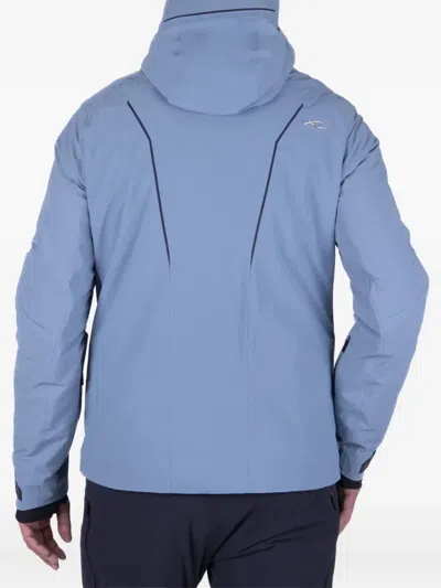 Kjus Hooded Ski Jacket In Blue