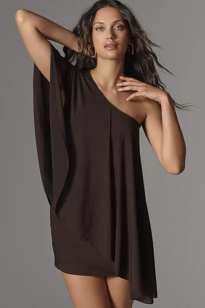 Ronny Kobo Stella One-shoulder Mini Dress