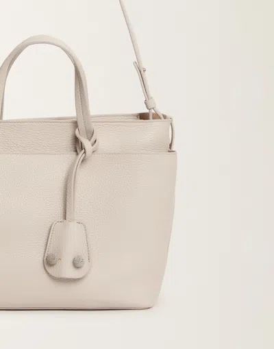 Fabiana Filippi Large Grained Leather Handbag