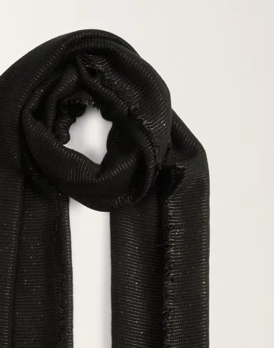 Fabiana Filippi Cashmere Blend Scarf With Sequins