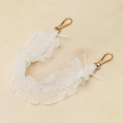 Cordée Cases White Lana Lace Phone Wristlet