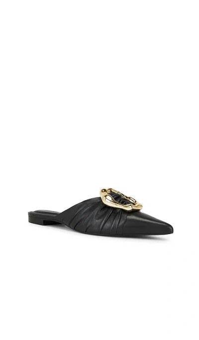Simkhai Belle Leather Pointed Toe Mule