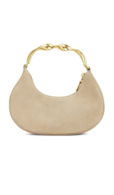 Simkhai Nixi Suede Twist Handle Bag