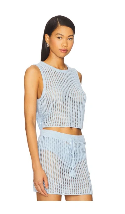 L*space Sander Top In Blue