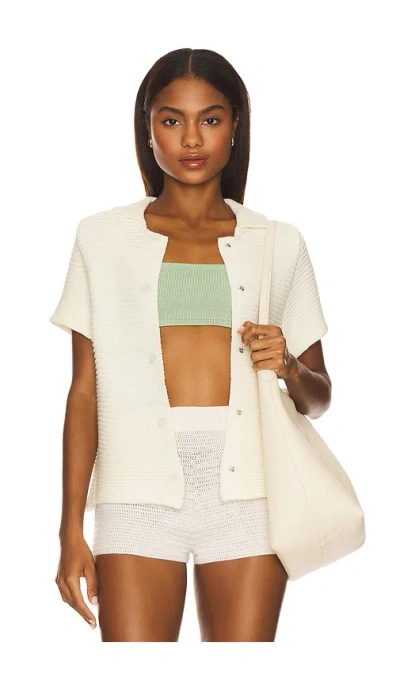 Lioness Boho Top In Neutral