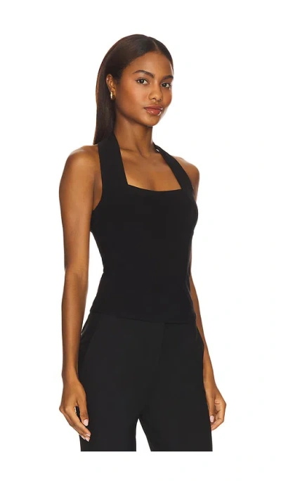 Lioness Dollhouse Halter Top Onyx In Black