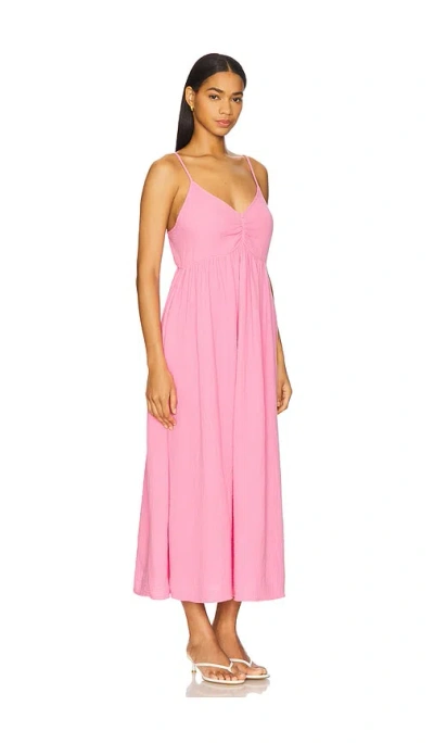 Sundry Gauze Tie Strap Dress