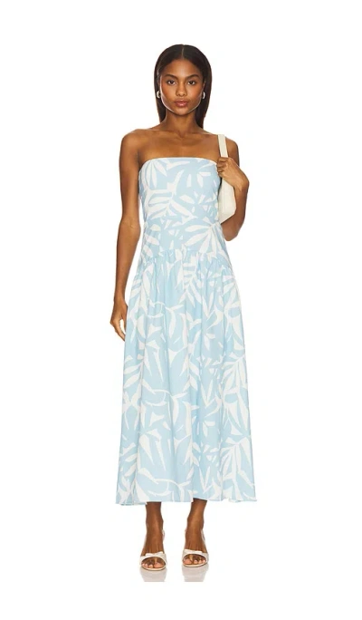Seven Wonders Addie Midi Dress In Blue