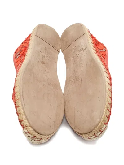 Pre-owned Valentino Garavani 2023 Lace Espadrilles