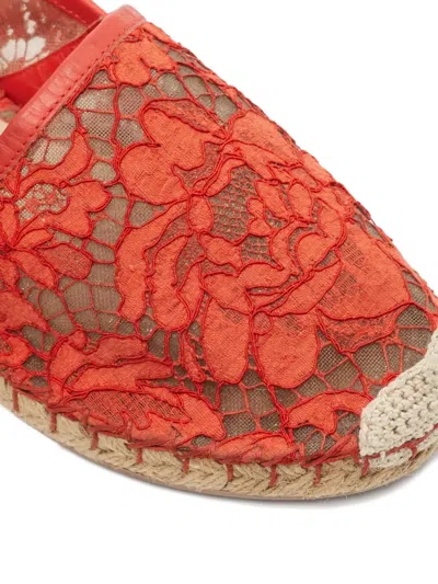 Pre-owned Valentino Garavani 2023 Lace Espadrilles