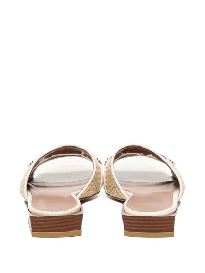 ESTHER 编织搭链缀饰凉鞋