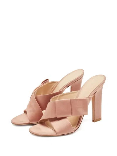 Pre-owned Gianvito Rossi 2024 110mm Satin Mules