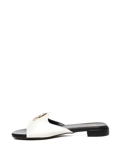 V73 Janette Logo-plaque Open-toe Sandals