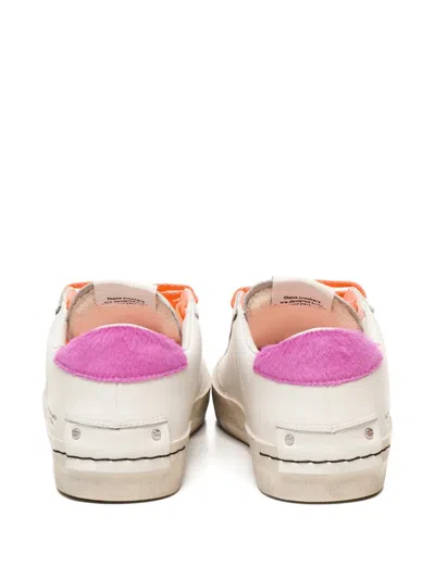 Crime London Lace-up Calfskin Sneakers