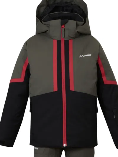 Phenix Panelled Ski Set In Gray
