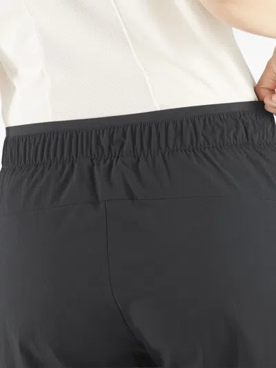 Salomon Elastic-waistband Side-pocket Shorts In Blue