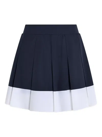 Varley Pleated Skirt In Blue