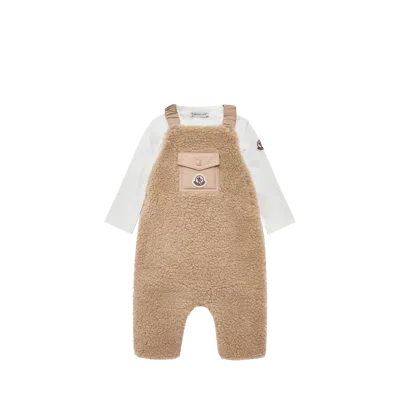 Moncler Ensemble En Coton Et Teddy