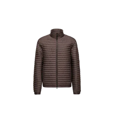 Moncler Doudoune Courte Myrrhe In Brown
